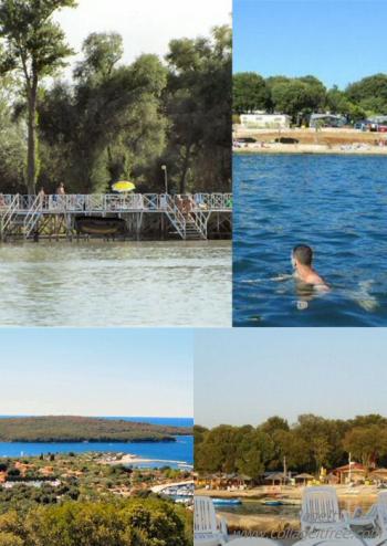 Lac Balaton et Camping Valata, collage de photos.jpg